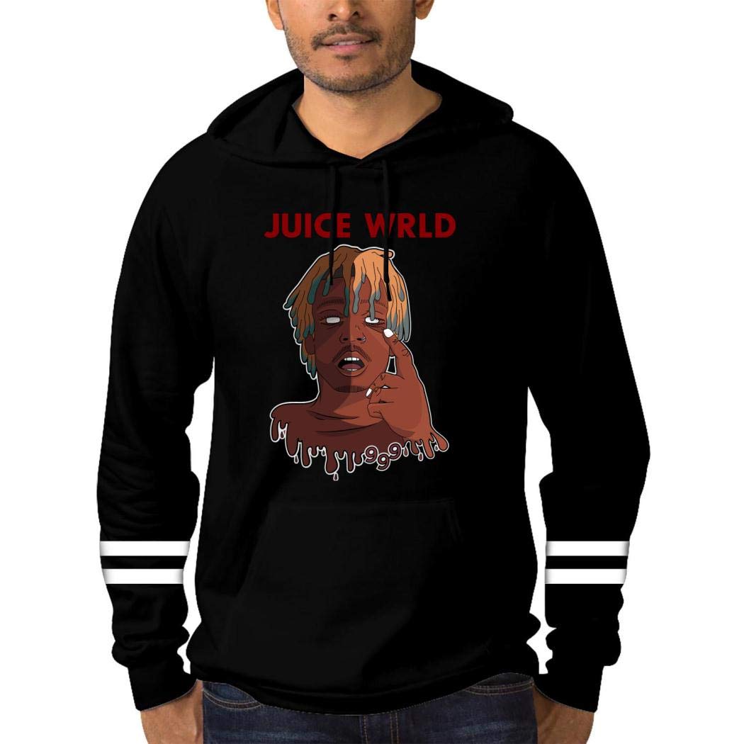 Baodana Juice Wrld Men's Hoodies Cool Sweater with Big Pocket