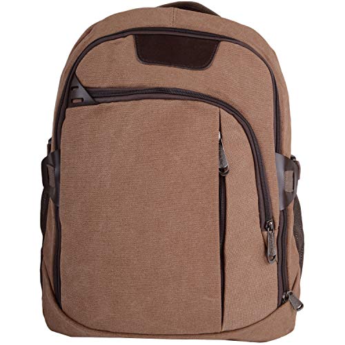 MensWomens-Soft-Canvas-TravelWorkHikingHoliday-Back-PackRuck-Sack