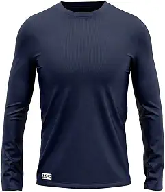 Camiseta Masculina Lisa Algodão Premium Manga Longa MXC BRASIL