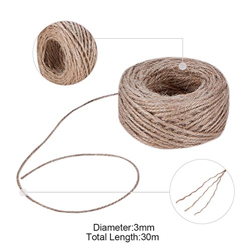 PandaHall Elite 30 Pezzi Mini Bottiglie di Vetro