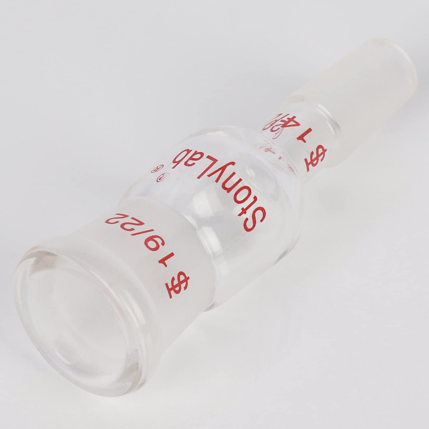 stonylab Borosilicate Glass Connecting Adapter, 19/22 Outer to 14/20 Inner Joint Reducing Connecting Adapter for Laboratory — Amazon image 6