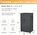Dalema Evaporative Air Cooler Cover,Outdoor Heavy Duty 600D Waterproof Swamp Cooler Covers for Outside Units,Compatible with Hessaire MC61M,MC61V,M250,5300CFM Evaporative Cooler,29