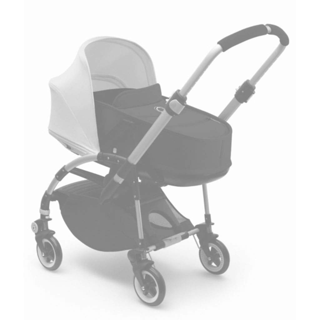 Saco Capazo Invierno para Bugaboo Bee 6 MIL GRIS.Velour Gris (**Interior Tejido Polar)