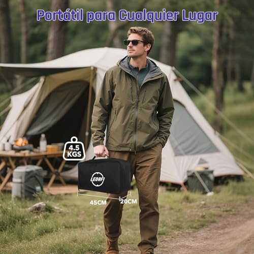 Pantalla de proyección con trípode 120 pulgadas exterior e interior 16:9 LEORFI 7