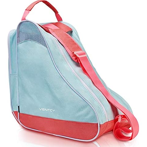 VENTCY Ice Skate Bag Adult, Unisex Roller Skate Bag, Inline Skate Bag Kid, Figure Skate Bag Woman, Quad Skate Bag Men, Bag to Carry Ice Skate for Up to Size 8.5(UK) Cover