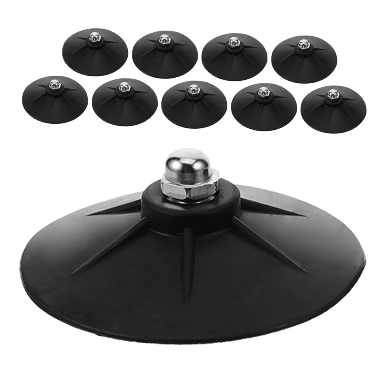 FELTECHELECTR Stable Boxing Sandbag Accessories 10pcs Suction Cups for Mount