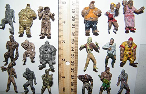 Zombie Apocalypse Deluxe Cake Toppers Halloween Party Favors Decorations Set Of 18 Featuring Zombie Cheerleaders, House Wives, Clowns, Surfers And Many More! #TOP2