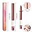 evpct Dusty Mauve Lip Liner Crayon Pencils Set for Women, Romantic Rose Matte Lip Stick Crayon Long Lasting, Lips Pencil Liner and Lipstick set, Lipliner Pencil, 24 Hours Lipstick Built-in Sharpener