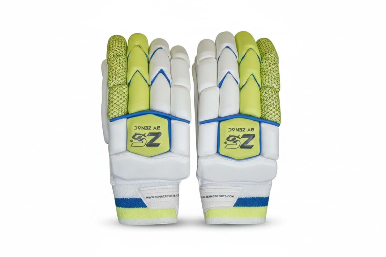 Sports Whitedot Dot 2.1 Cricket Batting Gloves, Adult | 1 Pair (Green)-picture-24