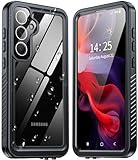 ANTSHARE for Samsung Galaxy S24 Plus Case Waterproof, Built-in Lens & Screen Protector 360° Full Body Heavy Duty Protective Shockproof IP68 Underwater Case for Galaxy S24 Plus (2024) 5G-Black