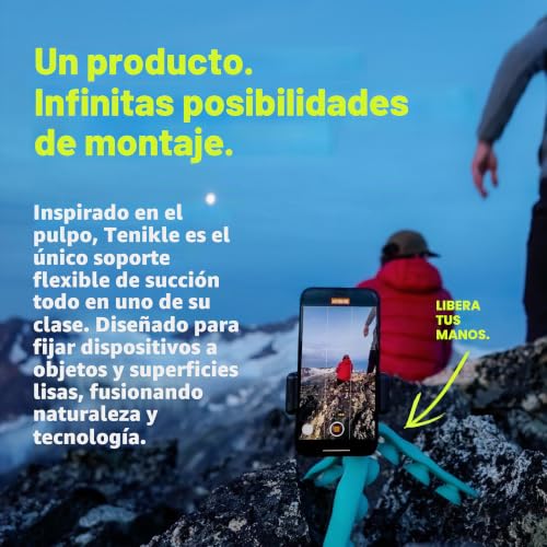 Trípode flexible Tenikle Pro para tus viajes con Insta360 y DJI 3