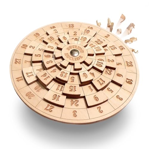 Logica Spiele Art. Euklid - Unglaubliches Mathematisches Denkspiel aus Holz...