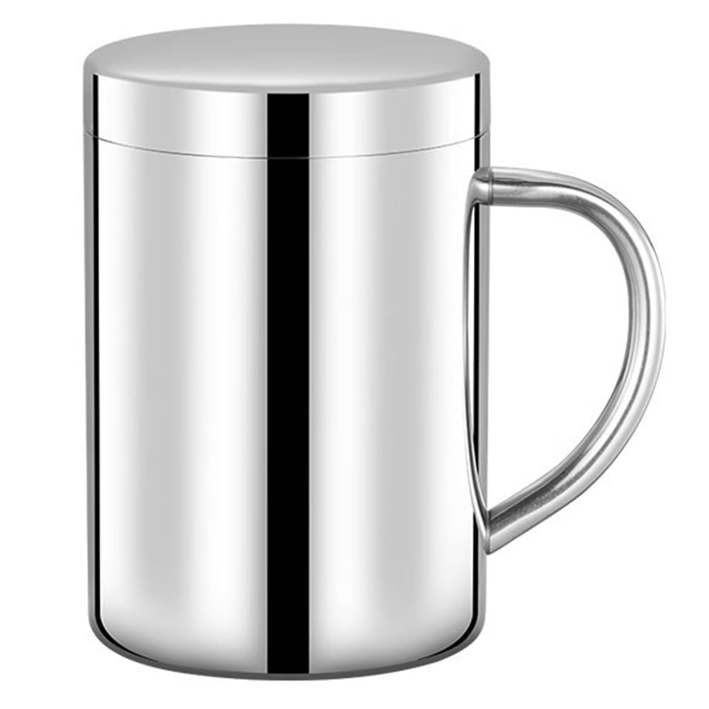 CTRLZS Thermal Tumbler 400ML Stainless Steel Coffee Mug Double Layer Anti-Scalding Portable Drink Beer Tea Juice Cup