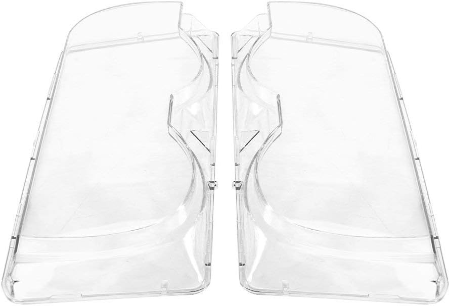 Headlight Headlamp Lense Clear Lens Cover for E38 728i 730i 735i 740i 1999-2001 Headlight Lens Cover Left + Right Side