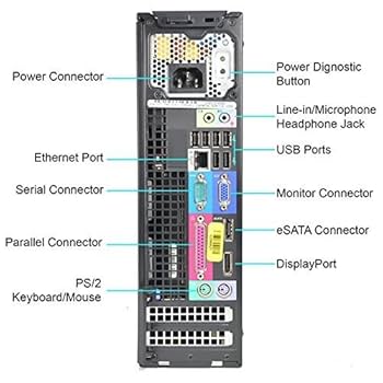 Windowsデスクトップ DELL optiplex960MT WIN10 Dell Optiplex 960 Desktop PC Computer Windows 10 with Flat