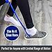 DMI Sock Aid & Shoe Horn, Mobility Aid for Seniors and Those with Limited Movement, FSA & HSA Eligible, 3 Easy Steps, Easy Storage