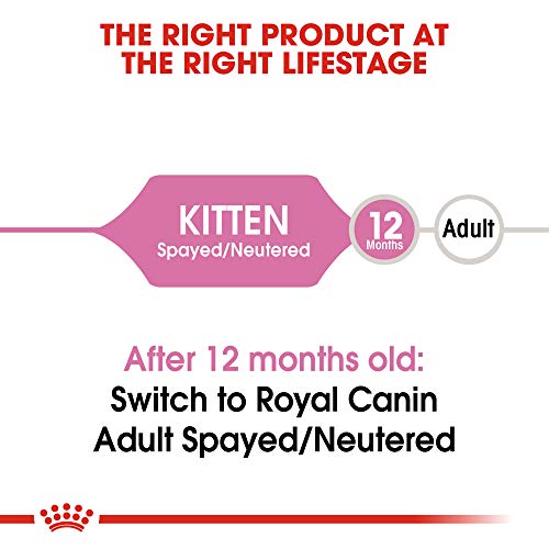 Royal Canin Feline Health Nutrition Spayed/Neutered Dry Cat Food for Kittens, 2.5 lb bag - Image 5