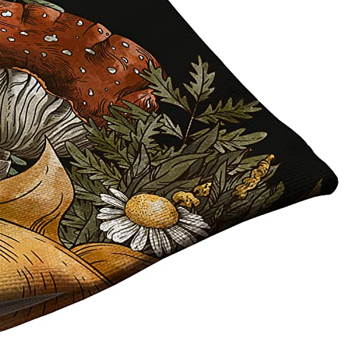 Vintage Sun With Woodland Treasures Cotton Linen Throw Lumbar Pillow Case Cushion Cover Home Office Decorative Rectangle 12 X 20 Inches #TOP4
