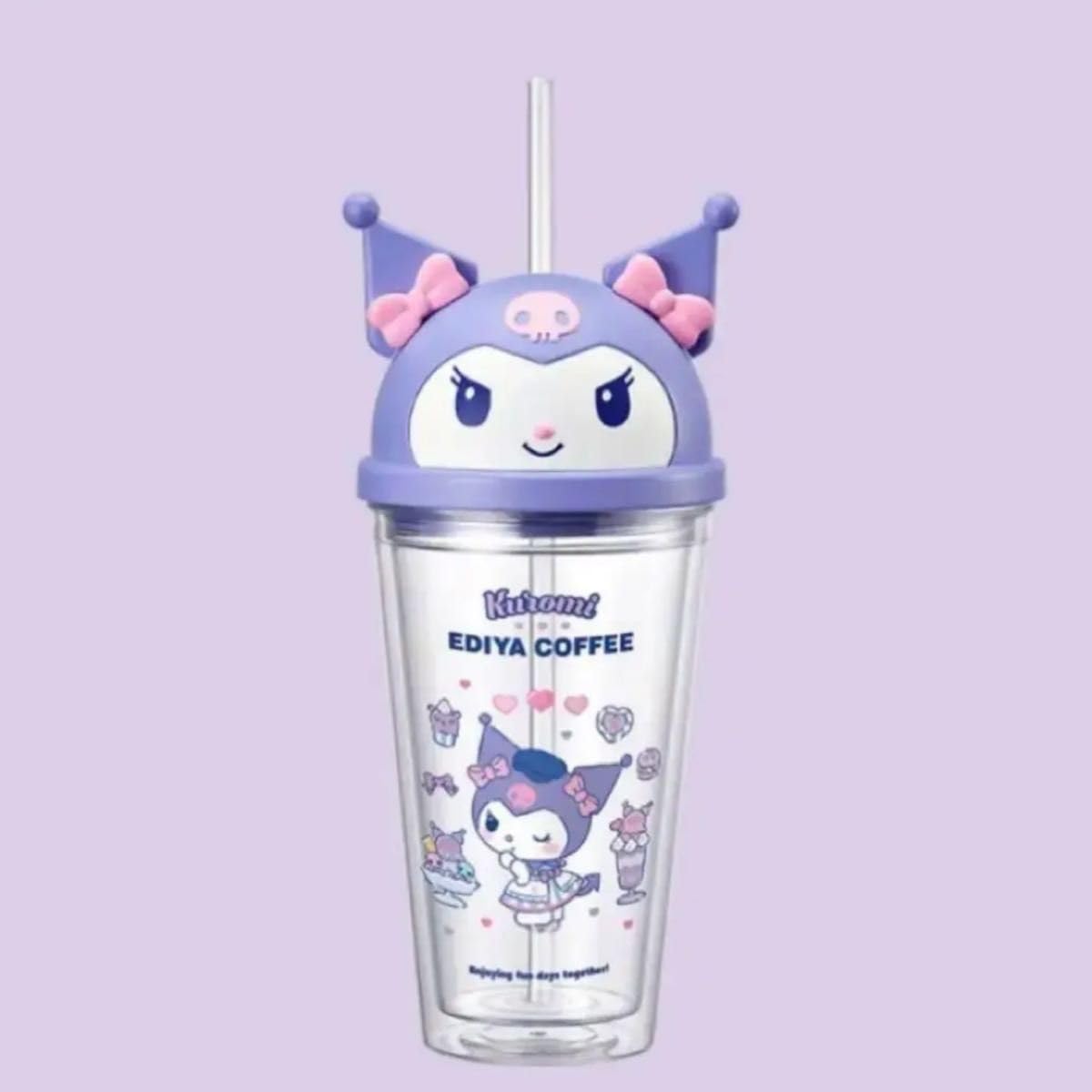 Amazon | 韓国限定 EDIYA Coffee コラボ タンブラー クロミ | ノー