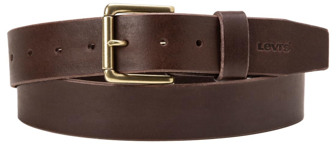 Levi's Men's Heritage APPAREL_BELT, Dark Brown, 105
