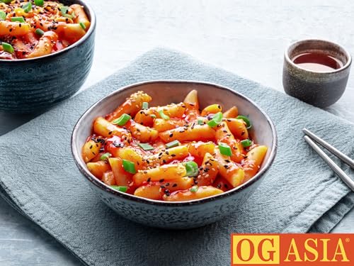 Wellheim Seoul Original Spicy Tteokbokki Doppelpack - Koreanische Reiskuchen im Becher - Scharfer Original Geschmack - 2x 142g - OG ASIA - 284g (Scharfer Original)