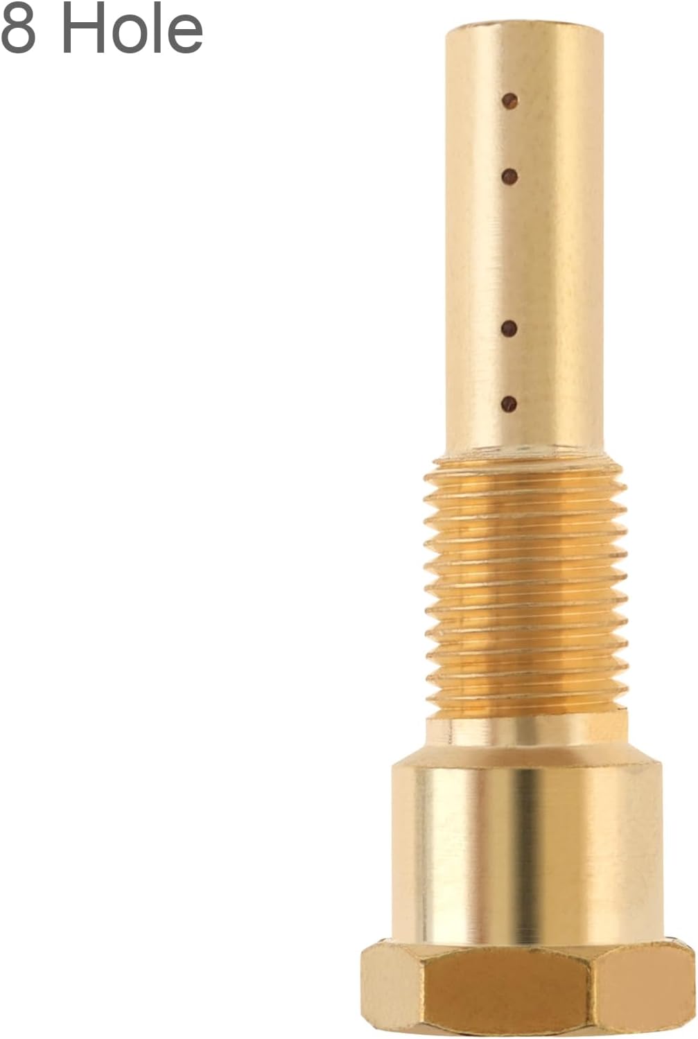 Windance 30pcs Carburetor Main Slow Jet Injection Nozzle Emulsion Tube Nozzle Holder Kit Fit for CVK PWK PWM/PE 26/28, Brass Nozzles Modified Kit (8 Hole)