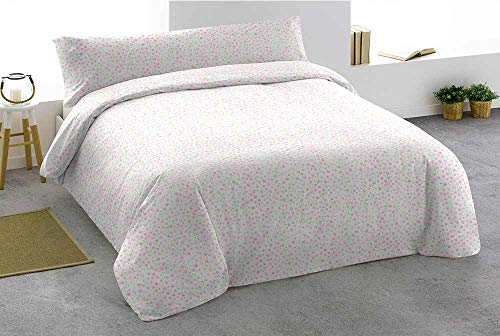 PimpamTex – Juego de Funda de Edredón y de Almohada 100% Algodón, 