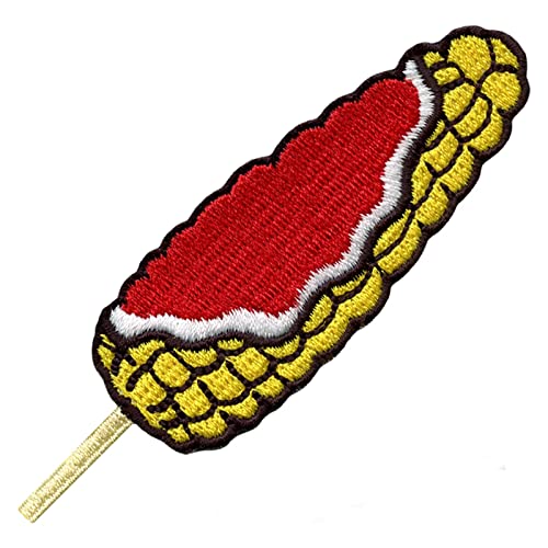 Elote Mexican Street Corn Patch Embroidered Iron On