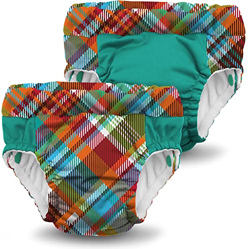 Image of Kanga Care Lil Learnerz Reusable Toilet Training Pants (XSmall - Quinn & Peacock)
