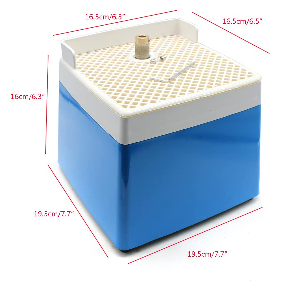 MCBL58 Mini meuleuse portable en verre pour céramique 220 V 65 W Bleu 2 kg