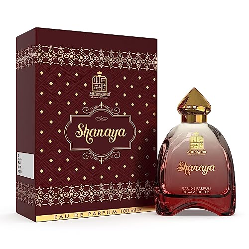 AdilQadri Shanaya Eau De Parfum: Unisex Fragrance with a Sweet, Chocolatey Aroma, Long-Lasting and Distinctive, 3.38 ounces