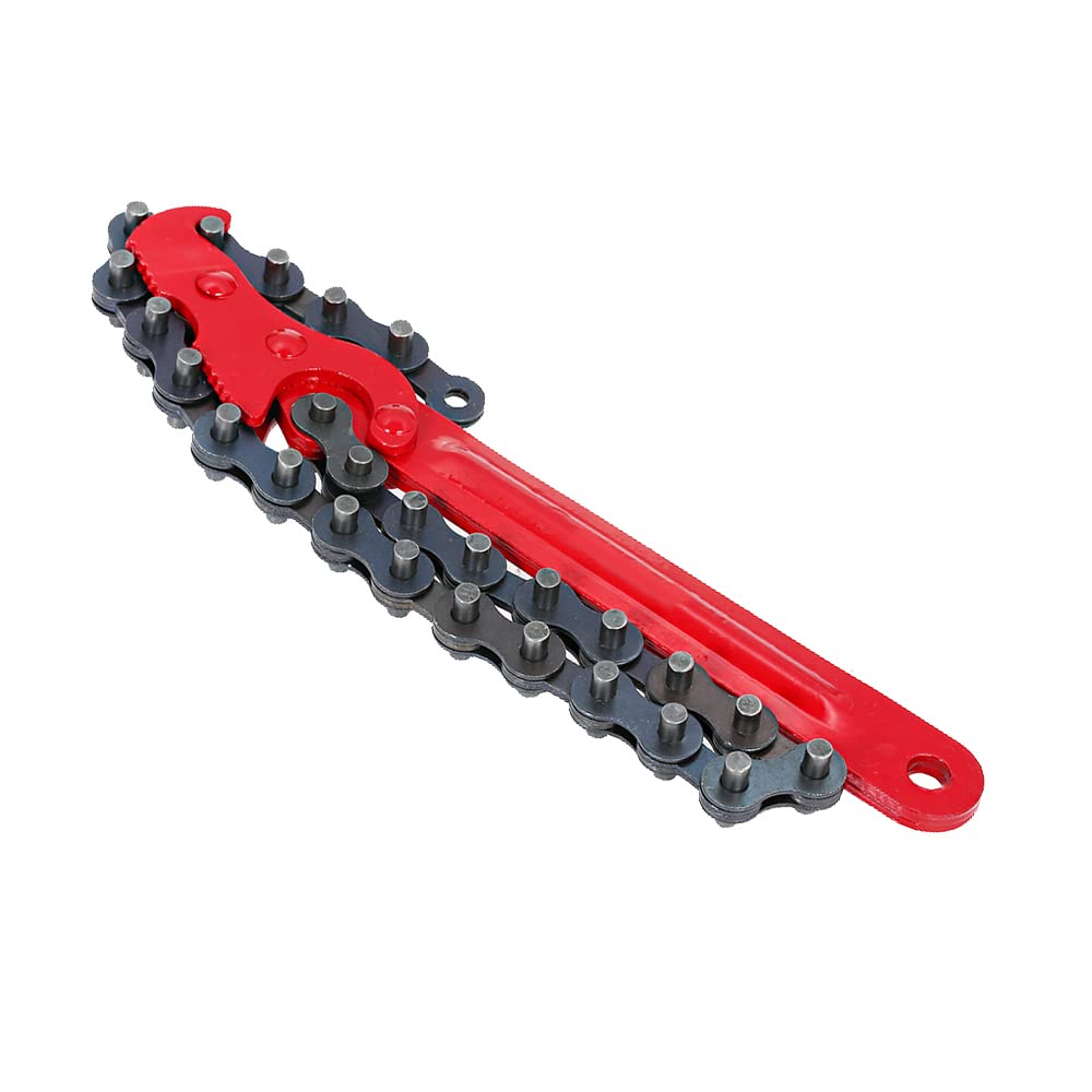 Llaves de Cadena de 9 Pulgadas, Llave de Cadena, Llave de Filtro de Aceite, Llave Ajustable, Llave Universal para reparación de automóviles
