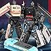 Tiydiygo Train Transformer Toys,Retro Train Modern High-Speed Rail Model Robot Transforming Toys Action Figures Toys for Kids Boys Girls Age 3 4 5 7 8 9 10 11 12 (Yellow), One size