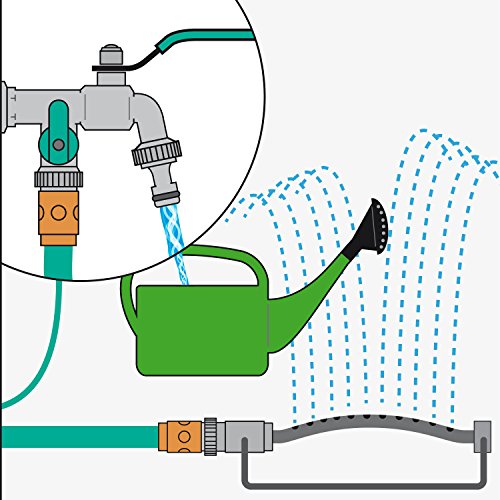 Ubora Rubinetto doppio da 1/2 pollici, testato TÜV...