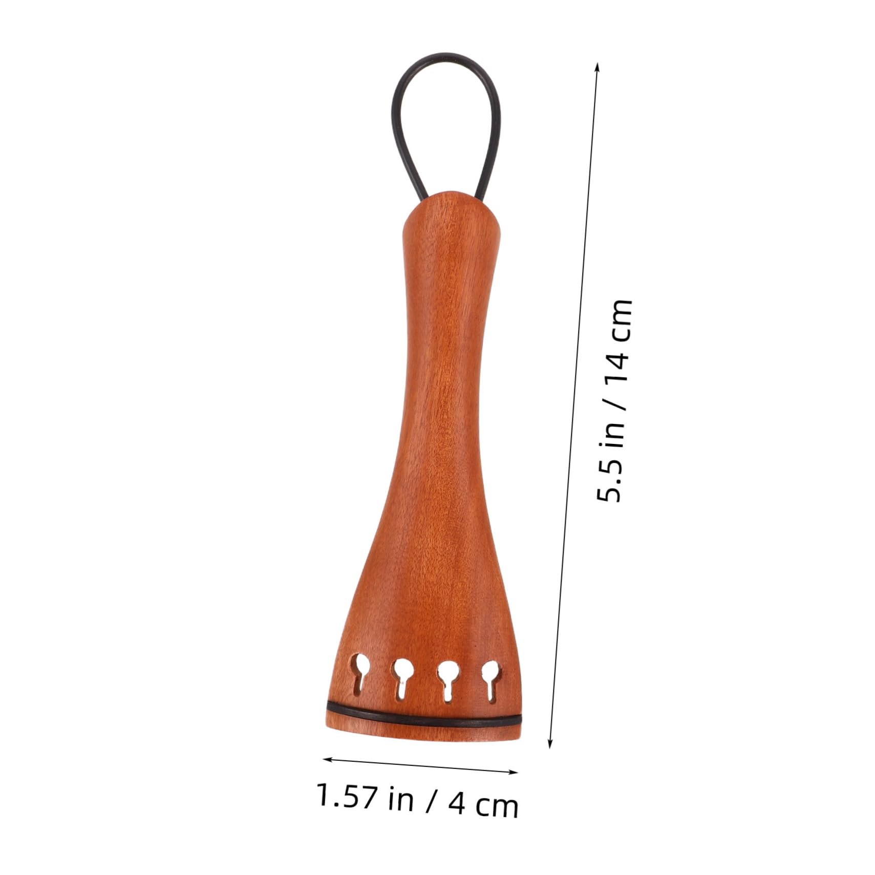 HEMOTON 1Set Violin Tailpiece End Pin Durable String Adjusters for Easy Tuning Versatile Music Accessory Kit for Practice Performance Includes Tailgut for Enhanced Stability