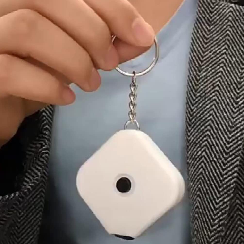 Cinta métrica de sastre, cinta métrica de sastre, llavero, regla suave: cinta métrica retráctil portátil con llavero, 3 piezas for manualidades, costura corporal, tejido