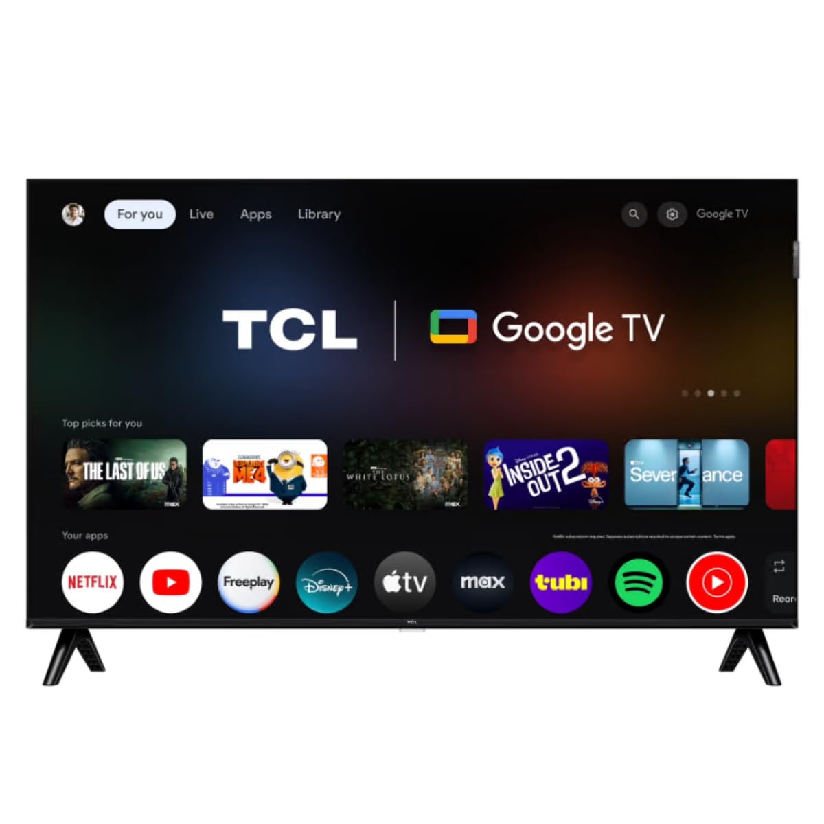 Photo 1 of TCL 43" QLED FHD Smart Google TV