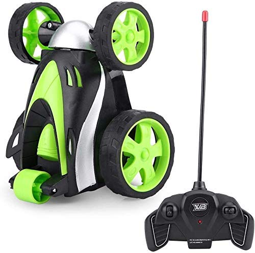 AYDQC Jouets, Tumbling télécommande Stunt Car Toy 360 véhicules Roulant Stunt Car Voiture télécommandée à Distance Contrôle de la dérive Rapide Voitures Rock Crawler for Os ni Cadeau fengong