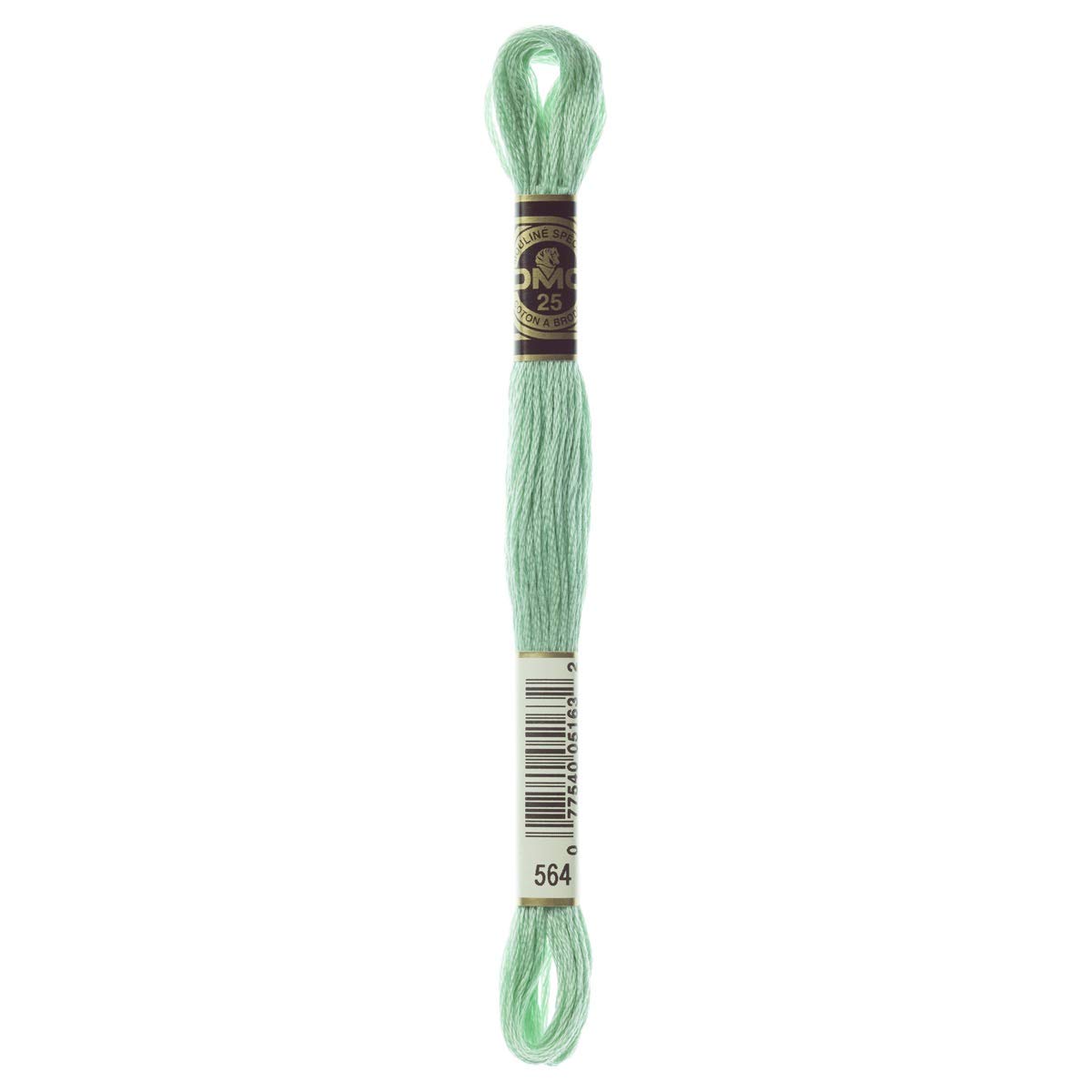 DMC Embroidery Floss Mouline Stranded Cotton Thread for Hand Embroidery and Sewing - Colour No: 564-6 x 8m Skeins โ image 1