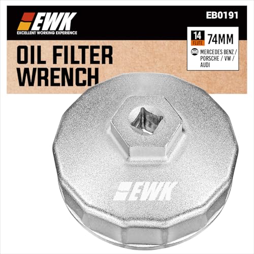 EWK 74mm 14 Flute Oil Filter Wrench for Mercedes Benz Sprinter VW...