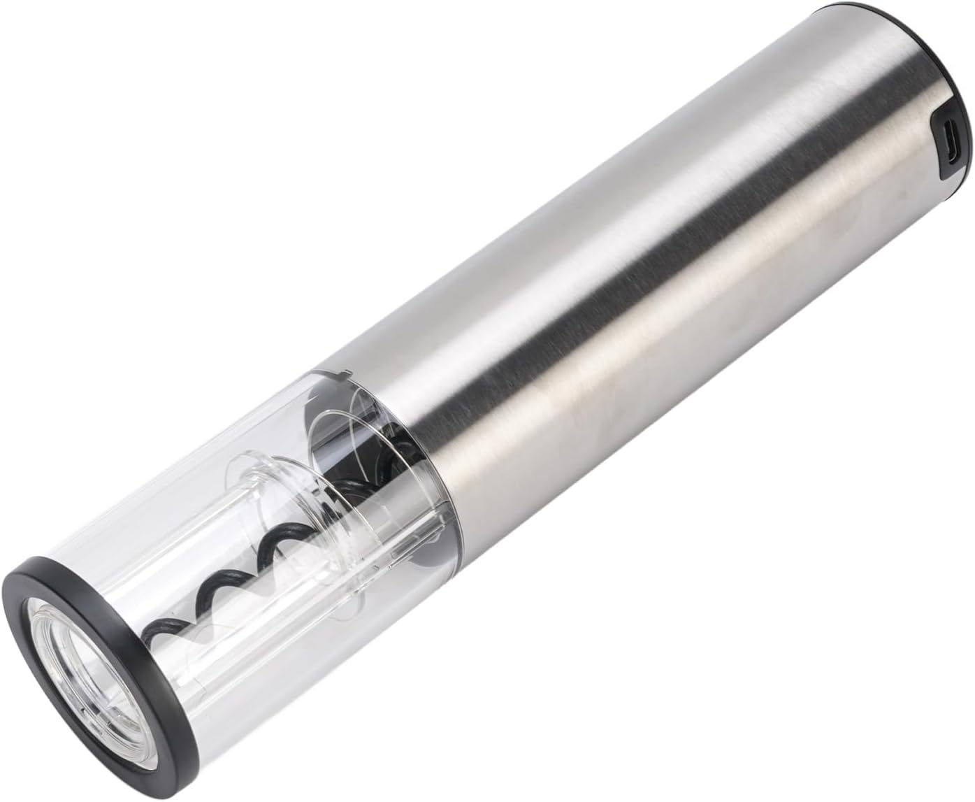 Electric Wine Opener Set, Rechargeable, Stainless Steel, Includes Foil Cutter, Aerator, Vacuum Stopper - Automatic Cork Removal, Enhanced Wine Flavor, Ideal for Home Bar and