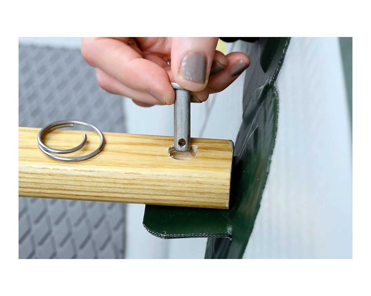 Sea Eagle Middle Wood/Web Seat Kit with Pins for Travel Canoe