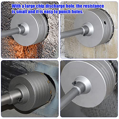 Carotatrice a Tazza per Muro Ø 130 MM SDS, Punta