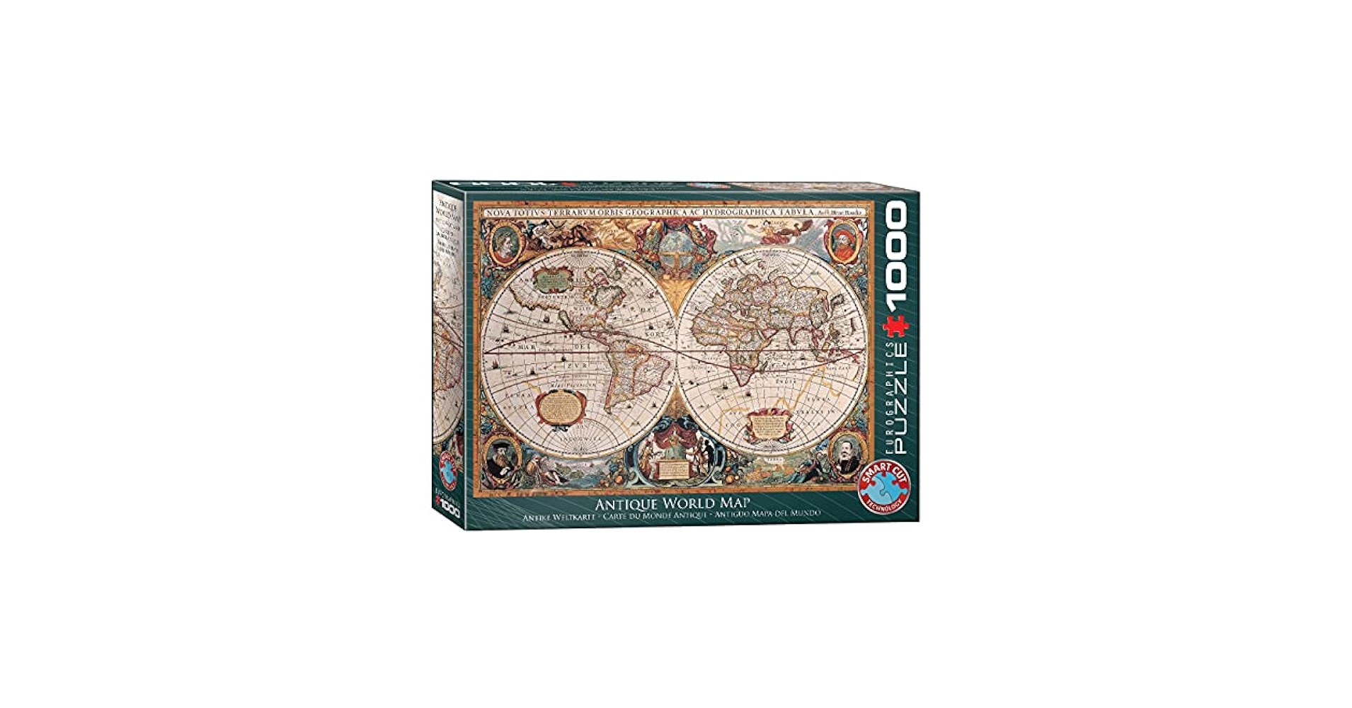 Amazon.com: EuroGraphics Antique World Map Puzzle (1000