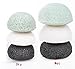 Konjac Sponge Set Of 3 Exfoliating Facial Sponges-Natural Cleaning Sponge-White-Activated Bamboo Charcoal-Green-Vegan-Better Than Loofah For Cleansing Face From Xfacio Labs