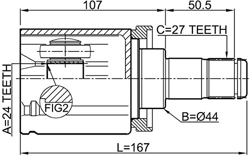 Amazon.com: 31607529201 - INNER JOINT LEFT 24X44X27 - 1 Year 