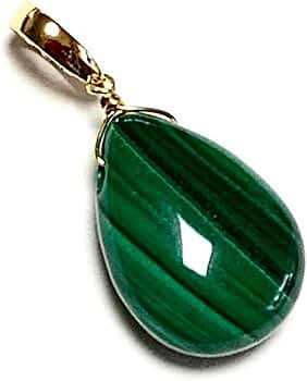 Amazon | [Rta varuna] 【Rvaru】 K18トップ マラカイト (L) 20×15mm