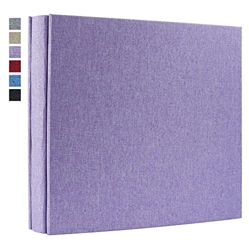 Vienrose Álbum de Fotos 10x15 Funda de Lino Gran capacidad Album 120 Páginas(60 Hojas) Horizontales y Verticales, Boda Familiar para Bebés