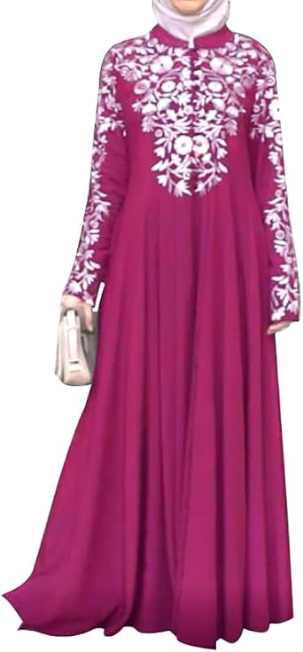 Abaya Dress for Women Muslim Clothes Islamic Eid Ramadan Dresses Arabian Turkish Jalabiya Middle East Ethnic Jilbab