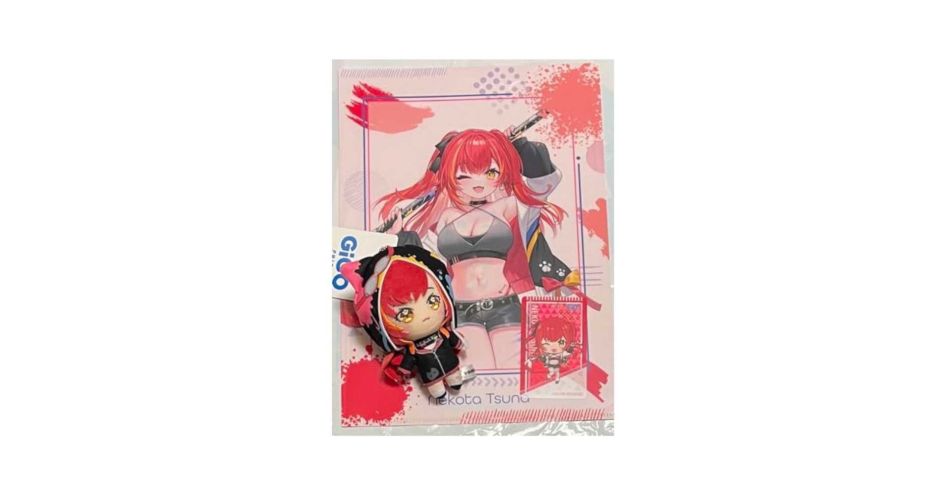 Amazon.co.jp: ぶいすぽっ マスコット GIGO 限定 猫汰つな ③